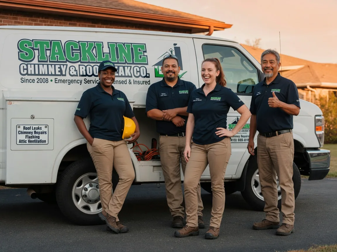 Chimney flashing repair company in Goodridge, MN